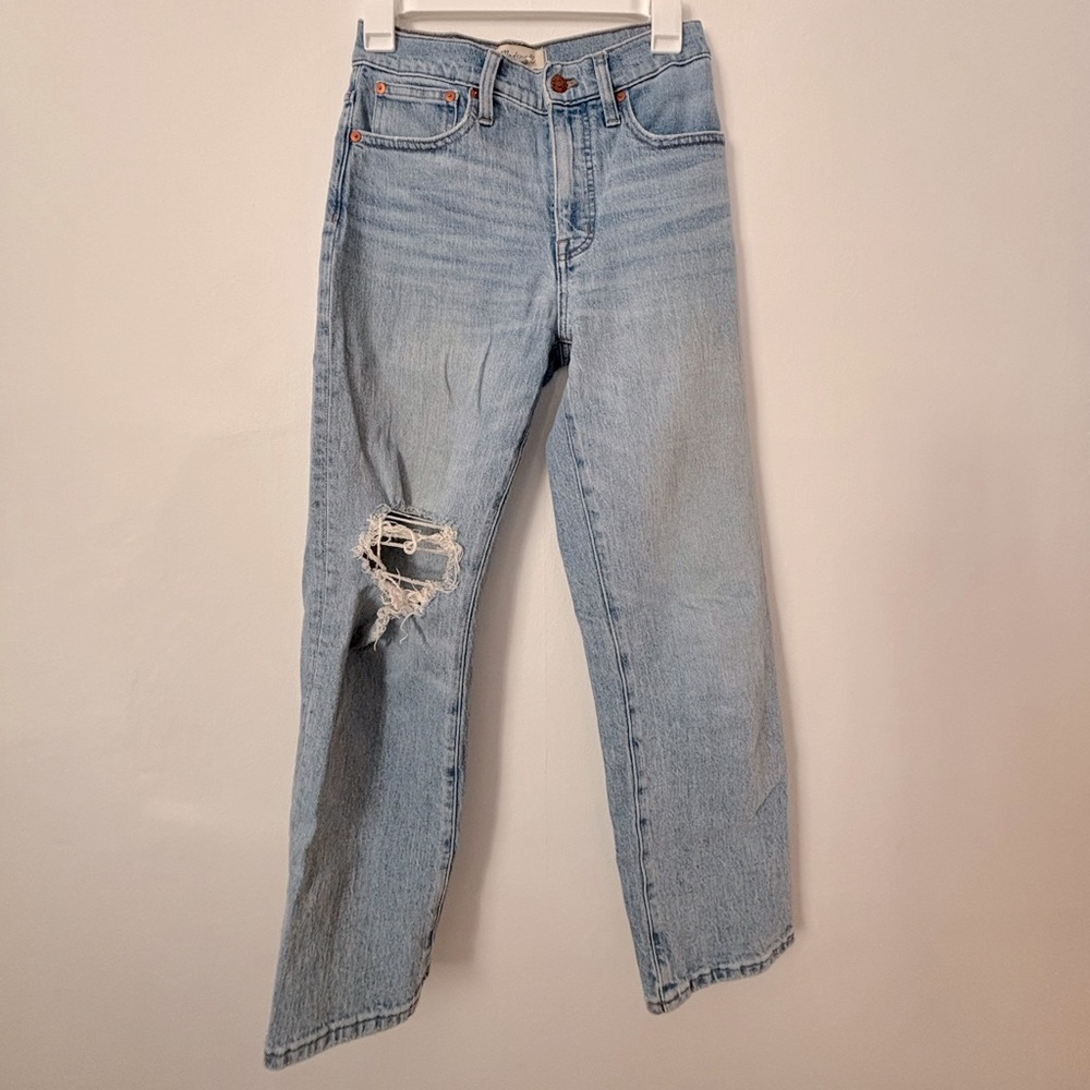 The Petite Perfect Vintage Straight Jean in Reinhart Wash